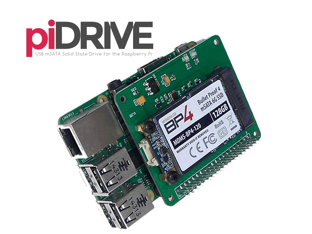 PiDrive - mSATA SSD für den Raspberry Pi