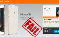 Simyo Vertrag + Huawei P8 Lite Veräppelung